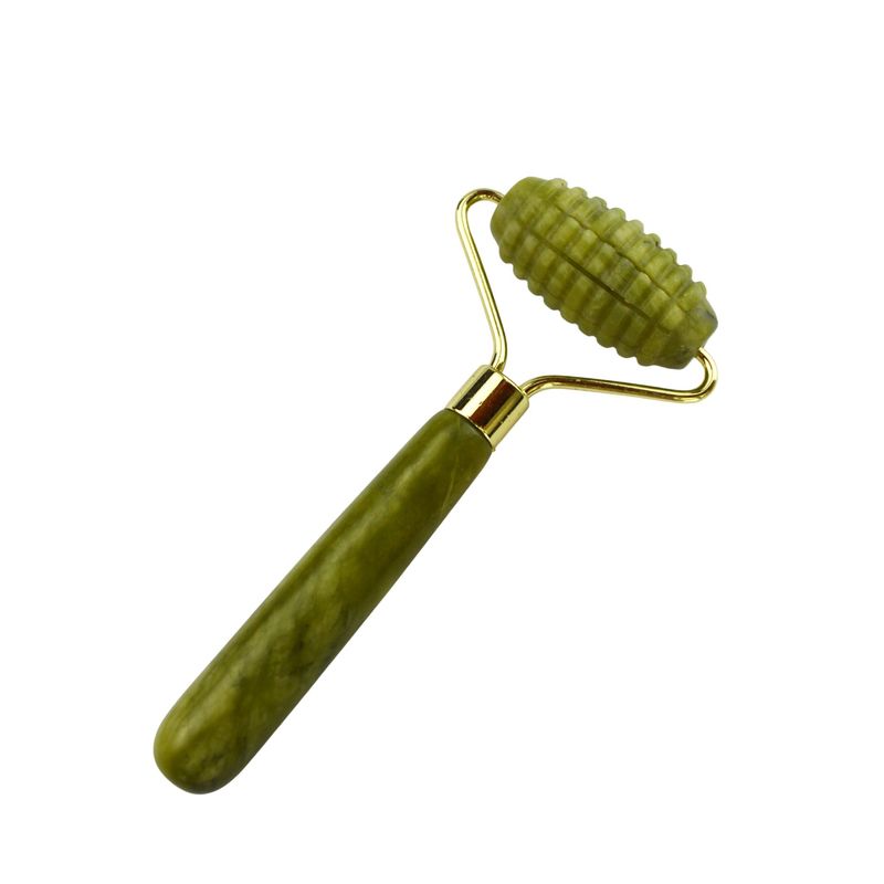 Массажный аппарат для лица Xiuyan Jade Double Head Natural Face Beauty Massage Tool Jade Roller Face Thin Massager Расслабляющий инструмент