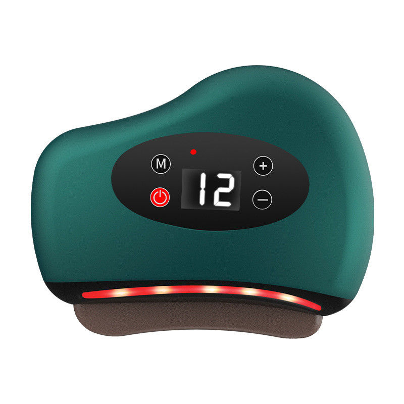 Горячая компрессионная терапия Электрический Bian Stone Body Gua Sha Tool с сертификатом ISO9001 и интеллектуальным вибрационным массажёром