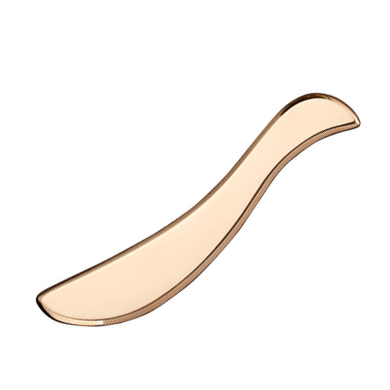 Инструмент для массажа мышц с формой S Gua Sha Чистая медь для скребки спины массажник для тела