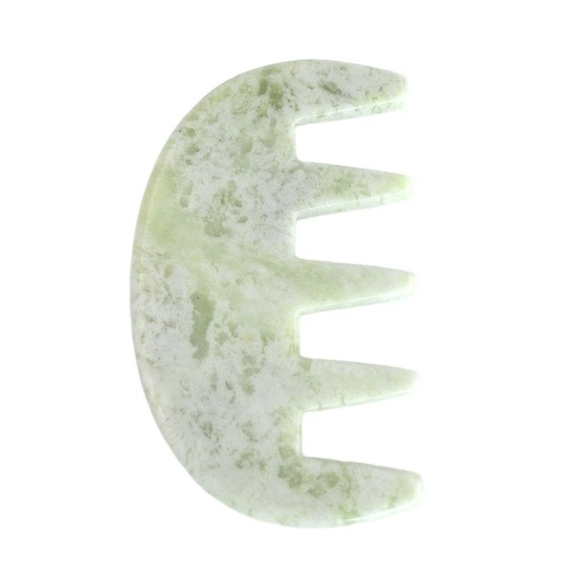 Мышечный массаж 100% натуральный Xiuyan Jade Gua Sha скреббинг гребень Guasha камень лицевой массаж тела спа массаж ухода за кожей инструмент красоты